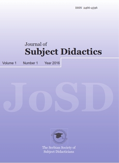 Journal of Subject Didactics