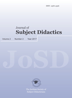 					View Vol. 2 No. 2 (2017): Journal of Subject Didactics
				